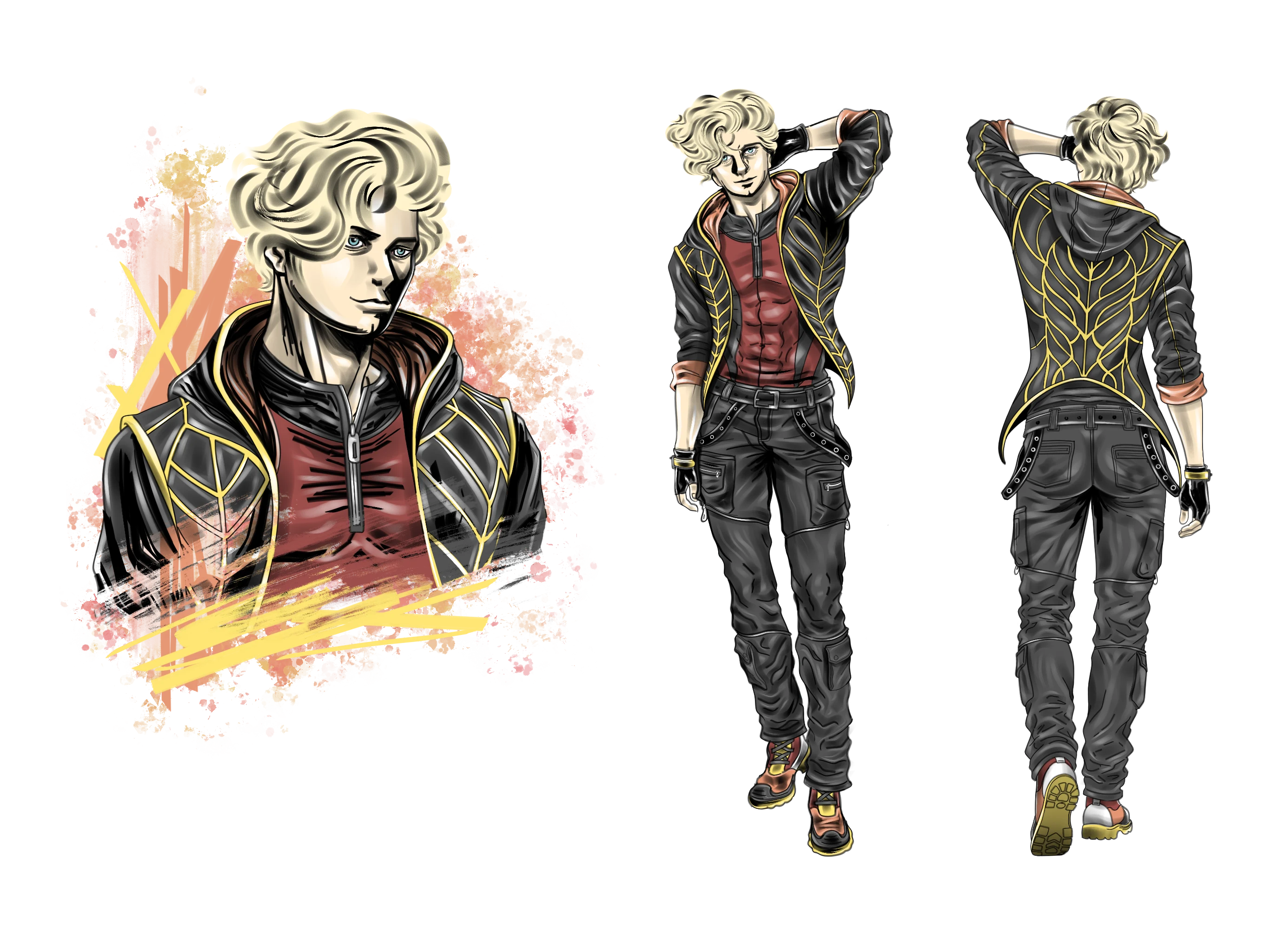 Concept art de Thomas