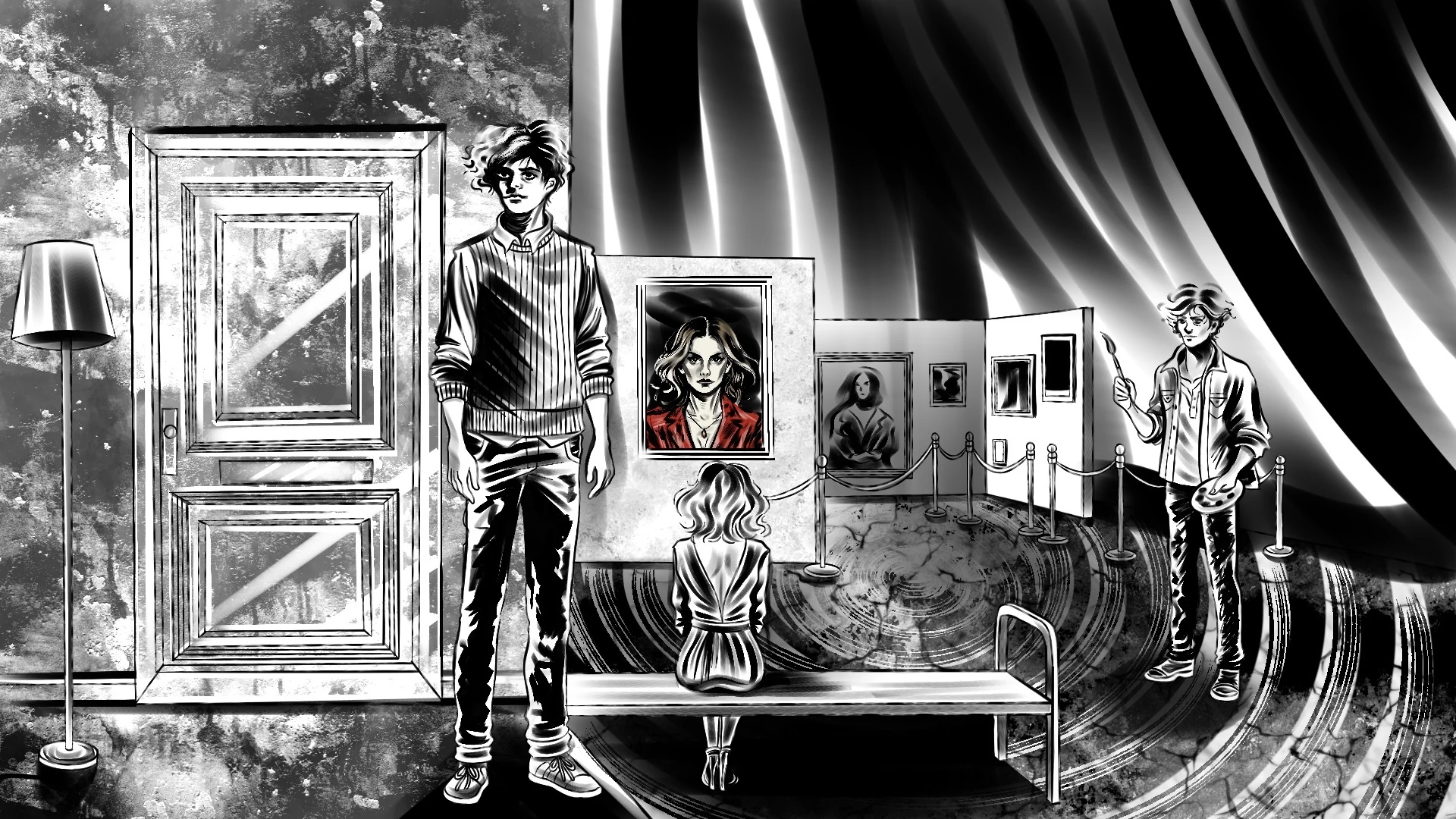 Souvenir illustré de Kevin et Marla